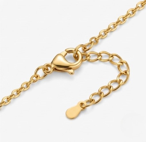 Butterfly Gold Plated Stainless Steel Necklace for Women – Elegant Black & Gold Pendant Necklace | Trendy Jewelry Gift for Girls - Image 3