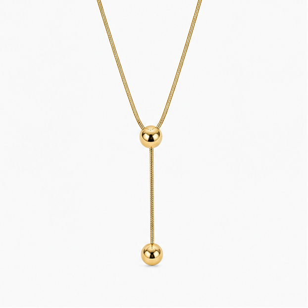 Elegant Stainless Steel Gold Chain Necklace - Image 5