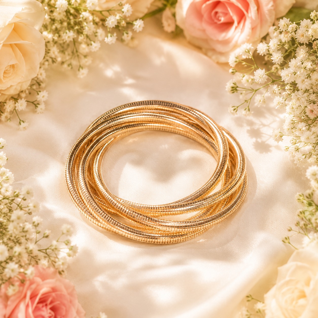 Multi-Layer Snake Chain Stainless Steel Bracelet - Image 5